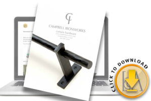 Campbell Ironworks Curtain Hardware has been developed from over 20 years of fabricating furniture and hardware for many of the top designers and architects in and around New York City. 