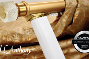 JL Anthony always delivers the splendor of Lutron in our motorized drapery hardware designs